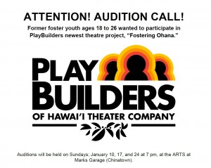 Call to Former Foster Youth to Audition